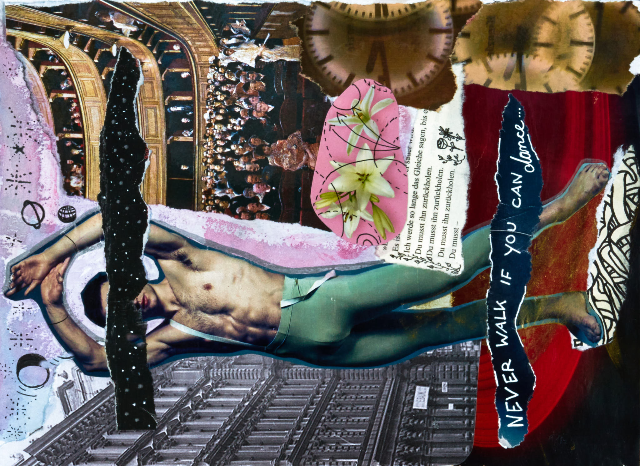 Collage Dancer